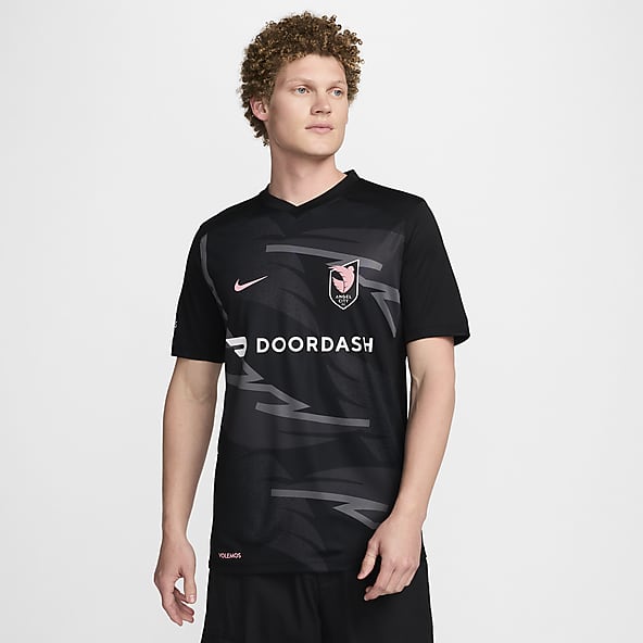 Nike black soccer jersey 2025